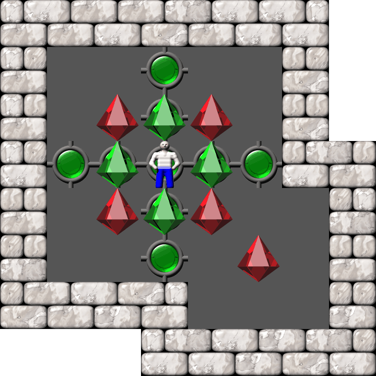 Sokoban Thinking Rabbit Arranged level 413